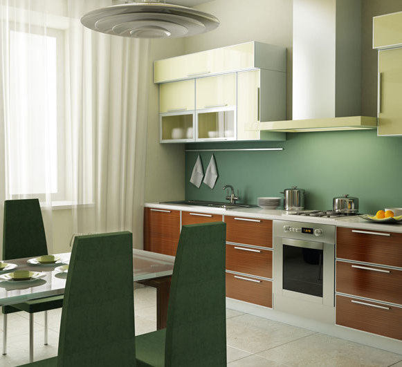 готовый ремонт на кухне