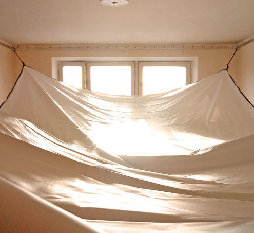монтаж натяжного потолка